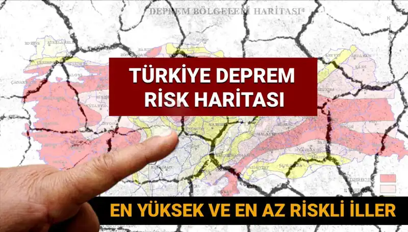 Türkiye'nin 2025 Deprem Riski Haritası: Riskli Şehirler ve Detaylar