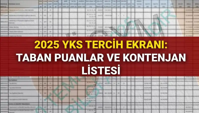 YKS Tercihleri İçin Geri Sayım: 2025 Yılı Tahminleri ve Kontenjanlar