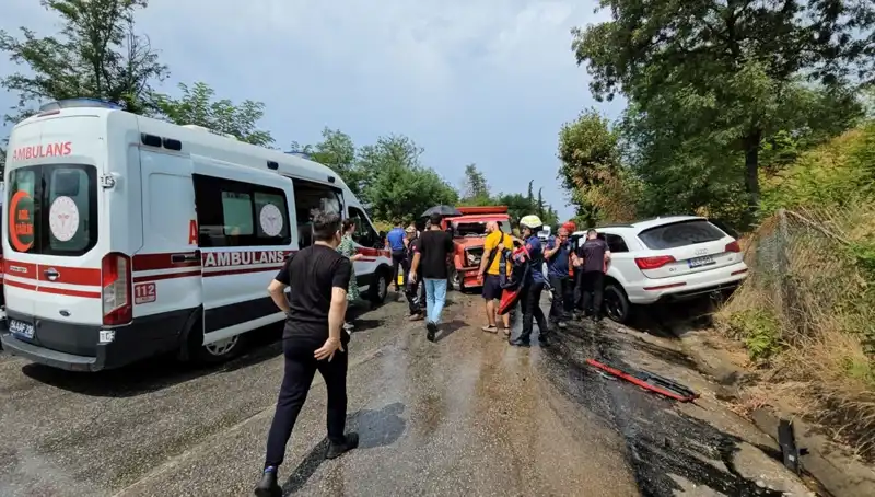Sakarya’da Korkunç Kaza: 4 Çocuk, 5 Yaralı