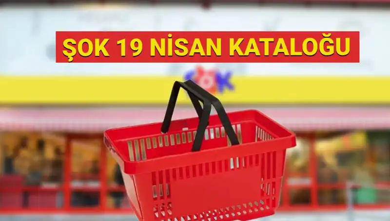 ŞOK Market'ten 19-23 Nisan Aktüel Ürün Kataloğu: Fırsatlar Kaçırılmayacak!
