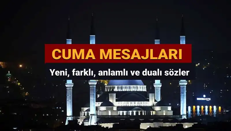 2025'in Cuma Günü İçin En Güzel Dualı Mesajlar ve Anlamları
