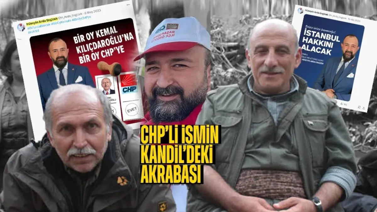 CHP’li Hüseyin Arda Engizek’in Akrabalık Bağı PKK Elebaşı Duran Kalkan’la Gündemde