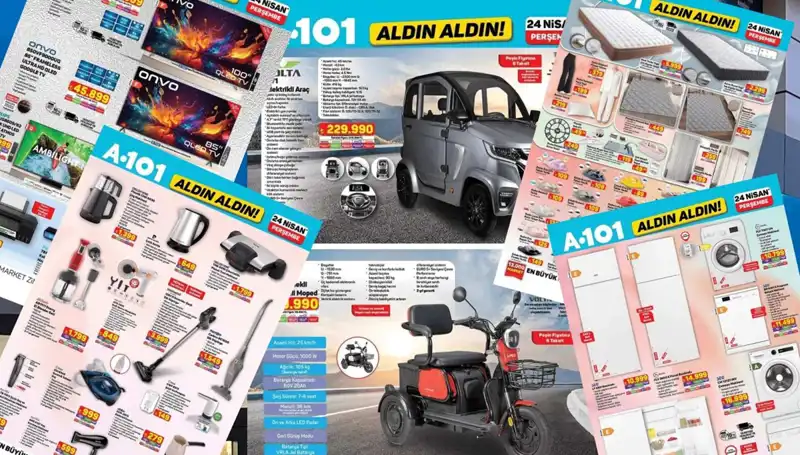 A101’e Yeni Ürünler Geliyor: Perdeden Elektronik Mutfak Ürünlerine Kadar!