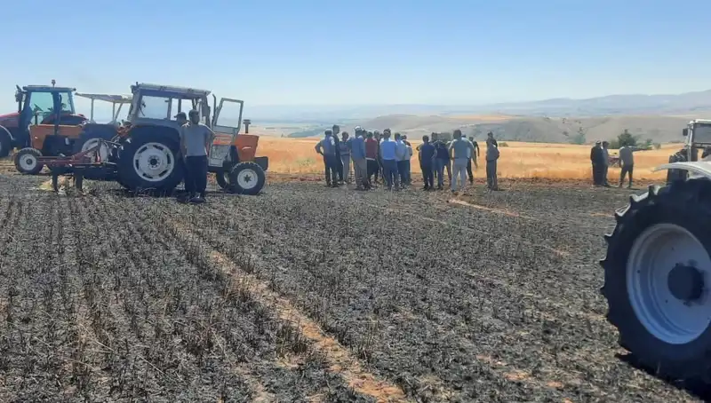 Yozgat’ta 100 Dönüm Tarım Arazisi Alev Alev Yandı: Sebepleri ve Sonuçları Neler?