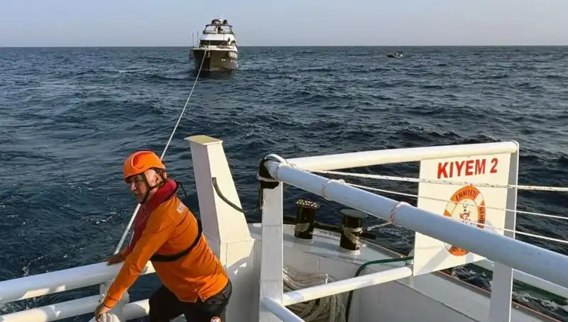 Marmaris Açıklarında Savaş Gibi Bir Kurtarma Operasyonu!