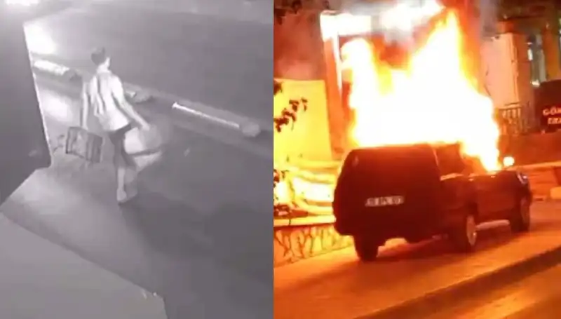 Eşinin Boşanma Talebine Tepkisi: Aracını Yaktı!