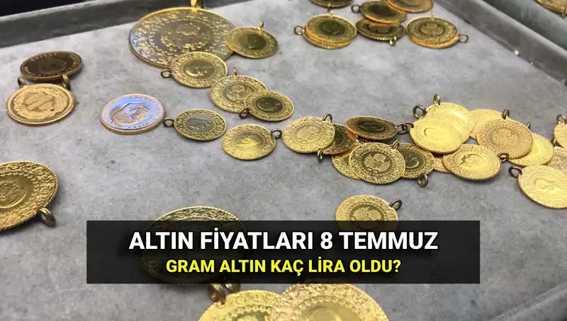8 Temmuz Canlı Altın Kuru: Gram ve Çeyrek Altın Fiyatları Nereye Gidiyor?