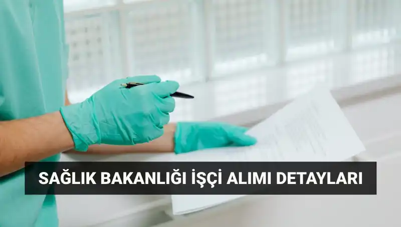 İŞKUR Sağlık Bakanlığı'na 3.658 Yeni Çalışan Alacak!