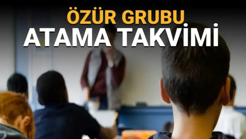Öğretmenlerin İl İçi Yer Değiştirme Duyurusu: Özür Grubu Atama Süreçleri