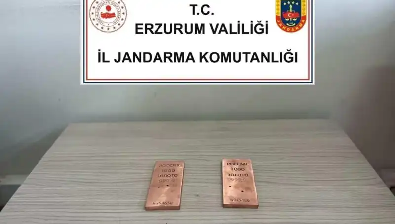 İki Kilo Sahte Külçe Altın Ele Geçirildi: Sahtecilik Operasyonu Başarıyla Tamamlandı