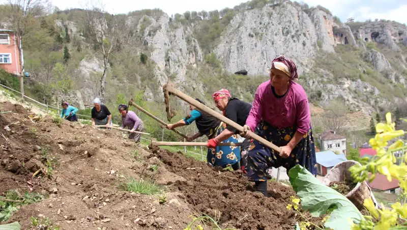 Zorlu Mesai Başladı: Sepetler ve Kazmalarla Yeni Bir Dönem